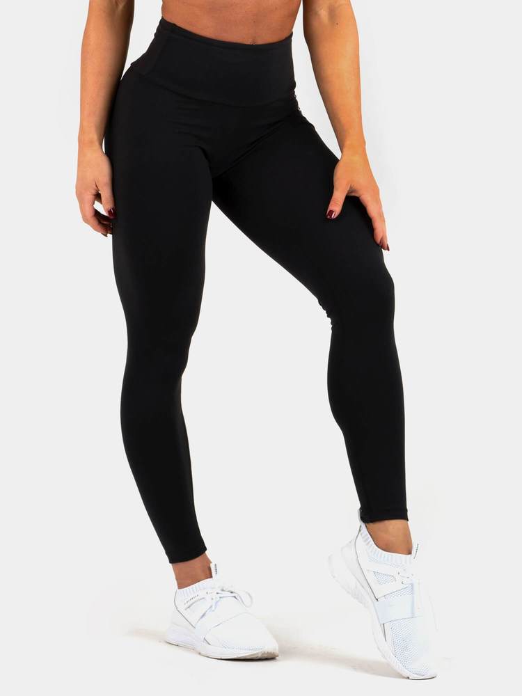 Ryderwear - Staples Scrunch Bum Leggings - Black – Burner Body