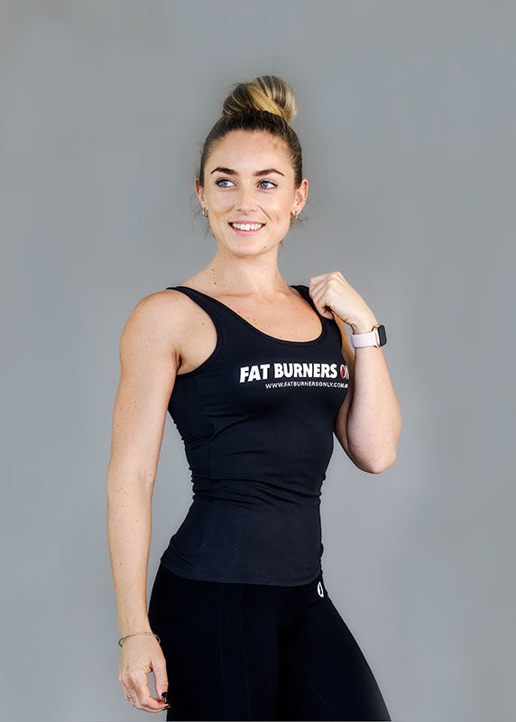 Fat Burners Only Womens Singlet